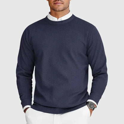 Harlington Knit Crew - Balanced warmth, modern ease